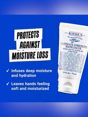 Saviour for dry hands! Kiehl's Ultimate Strength Hand Salve 75ml